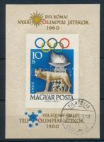 1960 Olimpia vágott blokk (10.000)