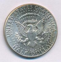 Amerikai Egyesült Államok 1964D 1/2$ Ag "Kennedy" T:XF USA 1964D 1/2 Dollar Ag "Kenne...