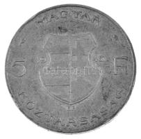 1946. 5Ft Ag "vastag Kossuth" T:XF ph., kis patina
Adamo F8