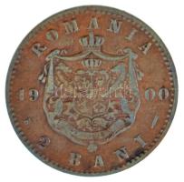 Románia 1900B 2b bronz "I. Károly" T:VF Romania 1900B 2 Bani bronze "Carol I" C:VF Krause KM#27