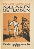 Tamási Áron: Ábel trilógia. [Egy kötetbe kötve.]   Ábel a rengetegben. Gróf Bánffy Miklós illusztrációival. Kolozsvár, 1932, Erdélyi Szépmíves Céh, (&quot;Minerva&quot;-ny.), 192+2 p. Első kiadás. Az eredeti illusztrált elülső borítót bekötötték. A borító linómetszete Kós Károly munkája. Számozatlan példány.;   Ábel az országban.Gróf Bánffy Miklós illusztrációival. Kolozsvár, 1933, Erdélyi Szépmíves Céh, (&quot;Minerva&quot;-ny.), 211+5 p. Első kiadás. Az eredeti illusztrált elülső borítót bekötötték. A borító linómetszete Kós Károly munkája. Számozatlan példány.;   Ábel Amerikában.Gróf Bánffy Miklós illusztrációival. Kolozsvár, 1934, Erdélyi Szépmíves Céh, (&quot;Minerva&quot;-ny.), 248+2 p. Első kiadás. Az eredeti illusztrált elülső borítót bekötötték. A borító linómetszete Kós Károly munkája. Számozatlan példány.;   Könyvkötői átkötött aranyozott, álbordás gerincű félbőr-kötés, az első kötet papírborítója foltos, jó állapotban.