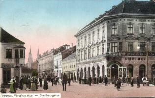 Versec with credit bank and the shop of Mór Győri (EK)