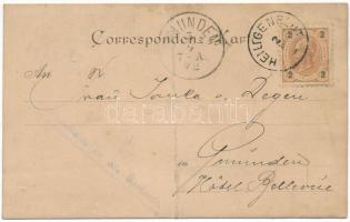 1892 (Vorläufer!!!) Großglockner, Glocknerhaus. Phot. A. Beer (fa)