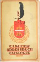 Vásárcímtár. Messadressbuch. Catalogue de la foire. Hivatalos kiadás. Amtliche Ausgabe. Edition Officielle. Budapesti Nemzetközi Vásár címtára 1925. Bp., 1925., Budapesti Kereskedelmi és Iparkamara Budapesti Nemzetközi Vásár Osztálya, (MTI-ny.), XL+270+90 p.+7 t. Kiadói illusztrált papírkötés, a gerincen kis szakadással, deformált, sérült gerinccel és kötéssel, az elülső borító alsó sarkán gyűrődéssel, régi intézményi bélyegzésekkel.