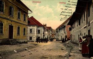 Jesenice, Assling, Aßling; Gasthof zur Post / street view, inn (b)