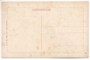 Szamosújvár, Gherla; Fő tér, Royal kávéház, Sahin Kristóf és Zachariás üzlete. W.L. Bp. 7035. 1910-1...