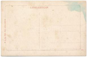 Szamosújvár, Gherla; vasútállomás. W.L. Bp. 7033. 1910-13. / railway station (fl)