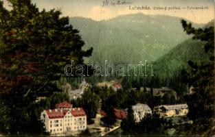 Fenyőháza, Lubochna; Vyhlad na Briestocnu / látkép. Kiadja Izidor Holzmann / general view