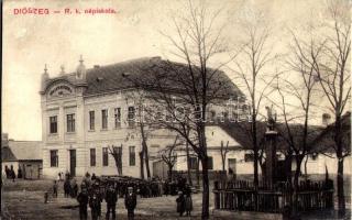 Diószeg, Magyardiószeg, Sládkovicovo; Római katolikus iskola / Catholic school (r)