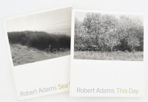 Robert Adams amerikai fotográfus 2 db könyve/albuma: This Day. Photographs from Twenty-Five Years. The Northwest Coast. + The Sea Stories. New Haven, 2011, Yale University. Gazdag fotóanyaggal illusztrálva. Angol nyelven. Kiadói papírkötés, kiadói papír védőborítóban.