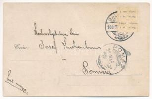 1900 Galgóc, Frasták, Hlohovec; Római katolikus templom, Régi vár, Erdődy vár déli része, északi rés...