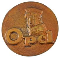 2001. &quot;10 éves az Opel Magyarországon&quot; bronz emlékérem (53mm) T:UNC,AU