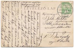 1911 Aranyosmarót, Zlaté Moravce; Kálvária felszentelése 1910. X. 2. / consecration of the calvary (...