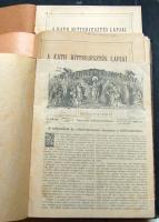 1900-1918 Nogely István: A Katholikus hitterjesztés lapjai, képes folyóirat három évfolyama bekötve, nagyváradi kiadás, jó állapotban