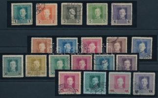 K.u.k. Feldpost 1917 Teljes sor (15.500)