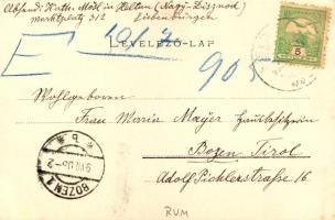 1905 Nagydisznód, Heltau, Cisnadie;