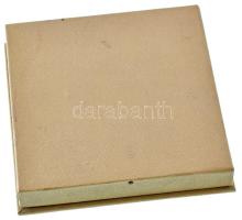 1970-1980. "Budapest" egyoldalas bronz emlékérem, hátoldalán, dísztokban (70mm) T:AU