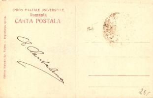 Tulcea, Tulcsa; Tigani Turci serband Bairamul din 1911 / Turkish gypsy village celebrating Bayram (E...