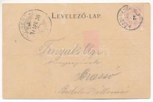 1899 (Vorläufer) Kézdivásárhely, Targu Secuiesc; Piac, Fő tér, üzletek, Polgári iskola. Bogdán Feren...