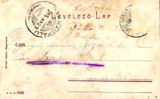 1905 Nagyvárad, Oradea; Vilmos főherceg tüzérlaktanya. Helyfi László kiadása / Erzherzog-Wilhelm-Art...