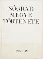 Belitzky János: Nógrád megye története 896-1849. Első kötet. Hn., 1972, Nógrád Megyei Tanács. Egészvászon kötésben, kopott papír védőborítóval.