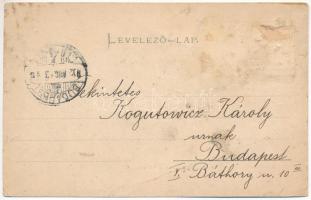 1902 Borszék, Borsec; Kossuth kút / Kossuth-Brunnen / Fintana de Kossuth / mineral water spring, fou...