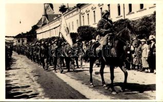 1940 Máramarossziget, Sighetu Marmatiei; bevonulás / entry of the Hungarian troops