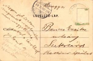 1907 Szabolcsbánya-telep, Szabolcsbányatelep, Mecsekszabolcs (Pécs); Széki országút, Diamant Testvér...