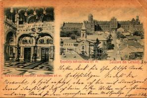 1899 (Vorläufer) Chernivtsi, Czernowitz, Cernauti, Csernyivci (Bukovina, Bucovina, Bukowina); Resedinta metropolitana ort. or. Sala sinodala a resedintei metropolitane ort. or. / Residence of Bukovinian and Dalmatian Metropolitans, interior (EK)