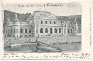 1903 Vatra Dornei, Dornavátra, Bad Dorna-Watra (Bukovina, Bucovina, Bukowina); Kurhaus / spa (fl)