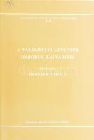 A vásárhelyi leventék háborús kálváriája. Tanulmányok Csongrád megye történetéből XVII. Közreadja: Herczeg Mihály. Szerkesztette: Blazovich László. Szeged, 1990, Csongrád Megyei Levéltár. Volt könyvtári példány. Papírkötésben, összeírt borítóval. Készült 1500 példányban.