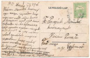 1914 Szécsény, Forgách kastély. Glattstein Adolf kiadása (EK)