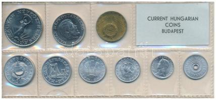 1972. 2f-10Ft (9xklf) érmés forgalmi sor fóliatokban T:UNC patina
Adamo FO5