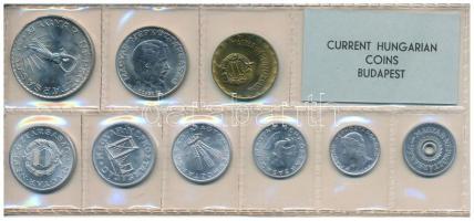 1976. 2f-10Ft (9xklf) érmés forgalmi sor fóliatokban T:UNC patina
Adamo FO9