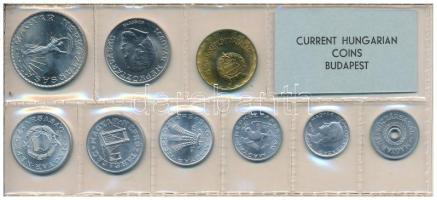 1976. 2f-10Ft (9xklf) érmés forgalmi sor fóliatokban T:UNC patina
Adamo FO9