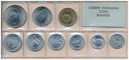 1977. 2f-10Ft (9xklf) érmés forgalmi sor fóliatokban T:UNC patina
Adamo FO10