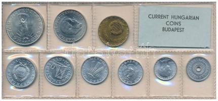 1977. 2f-10Ft (9xklf) érmés forgalmi sor fóliatokban T:UNC patina
Adamo FO10