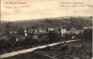 1913 Felsőlövő, Oberschützen; látkép. Kirnbauer Otto kiadása / general view (EK)