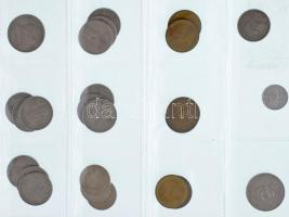 Dél-Korea ~1970-1990. 25db-os vegyes fémpénz tétel műanyag berakólapon T:XF,VF
South Korea ~1970-19...