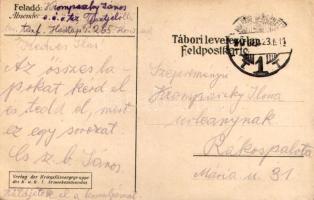 1917 Fröhliche Weihnachten! Verlag der Kriegsfürsorgegruppe des k.u.k. 1. Armeekommandos / Kellemes ...