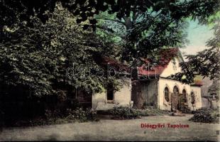 Diósgyőr (Miskolc), Diósgyőri Tapolca, fürdő. Ferenczi B. kiadása (r)