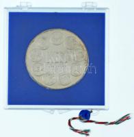 1974. 100Ft Ag "25 éves a KGST" plombált, sérült MNB tokban T:BU Adamo EM43