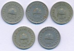 1895-1916. 10f (5db/4xklf) T:XF,VF