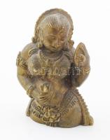 Istennő. India. Bronz XX.sz, 6 cm