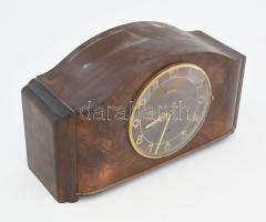 Junghans negyedütős kandallóóra. Ingajáratos, Westminstert játszó. kulccsal, működik, jó állapotban ...