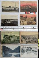 BÁNYÁSZAT - Kb. 193 db RÉGI és MODERN képeslap a Magyar Királyság területéről albumba rendezve + kis...