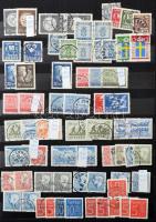 Svédország 1860-1980 tartalmas gyűjtemény variációkkal is 16 lapos A4 berakóban