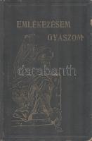 Emlékezésem, gyászom. A Poel Czedek izraelita temetkezési egylet kegyeleti kiadványa, kézzel kitöltv...