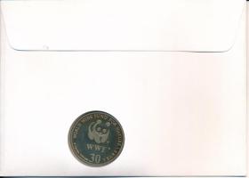 Szovjetunió DN (1991) "A Világ Vadvédelmi Alap (WWF) 30. évfordulója - Ursus Maritimus (Jegesme...