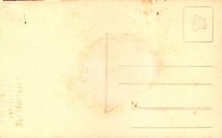 Nagykőrös, Hősök szobra koszorúkkal. Szmrecsányi M. fényképész, photo (fl)